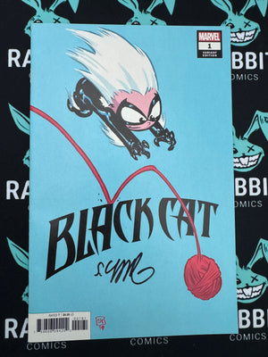 Black Cat #1 | Skottie Young Variant | Signed by Skottie Young
