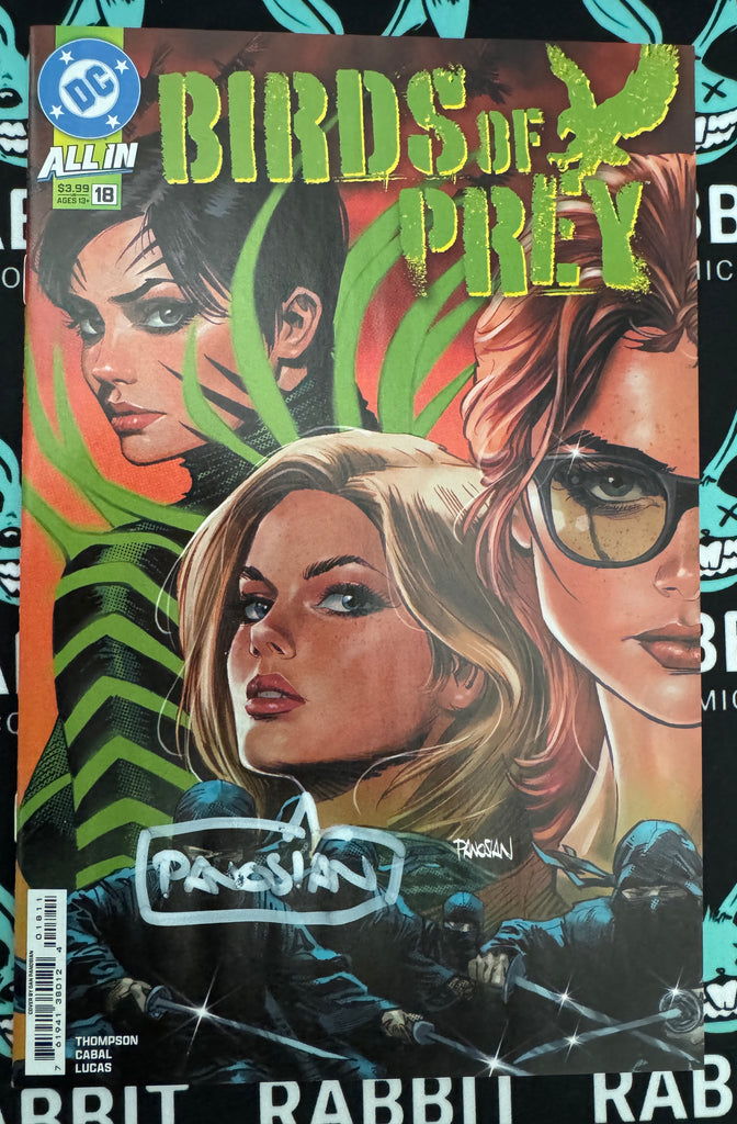 Birds of Prey #18 | Dan Panosian Variant | Signed by Dan Panosian