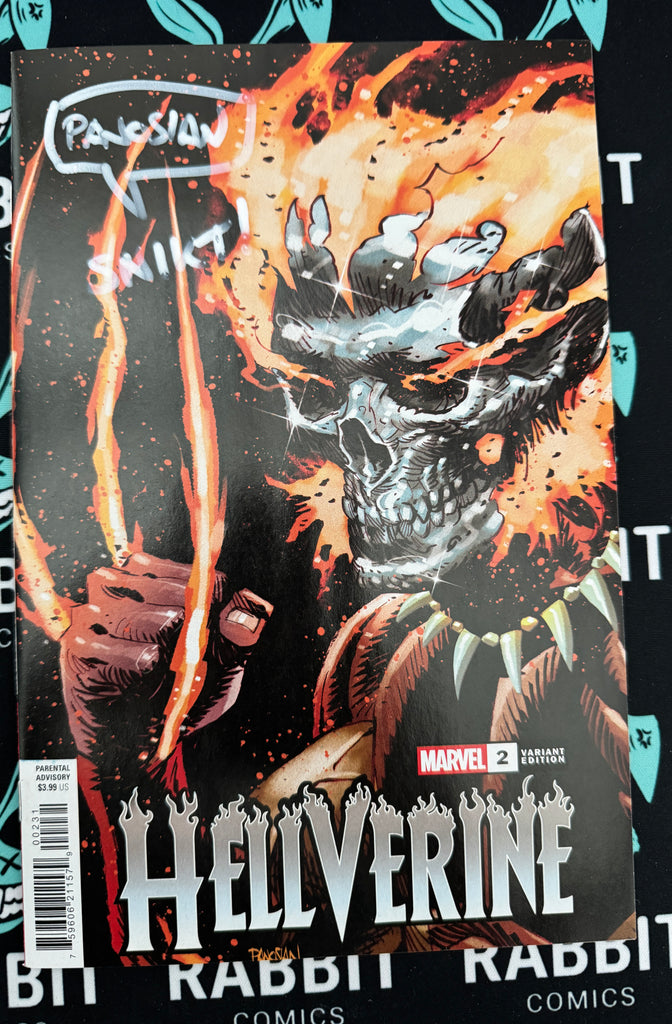 HELLVERINE #2 | DAN PANOSIAN VARIANT | SIGNED BY DAN PANOSIAN