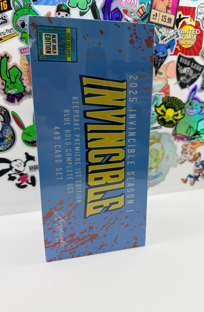 NYCC 2025 Invincible Keepsake Season 1 Blue Holo Complete Set - NEW SEALED
