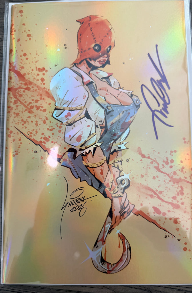 The Curse of Cleaver County #1 | MegaCon Sveta Shubina Yellow Holofoil LTD 25 | Signed by Garrett Gunn