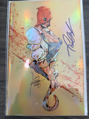 The Curse of Cleaver County #1 | MegaCon Sveta Shubina Yellow Holofoil LTD 25 | Signed by Garrett Gunn