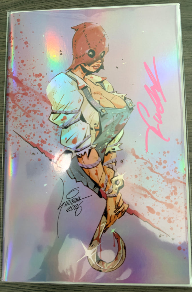 The Curse of Cleaver County #1 | MegaCon Sveta Shubina PURPLE Holofoil LTD 25 | Signed by Garrett Gunn