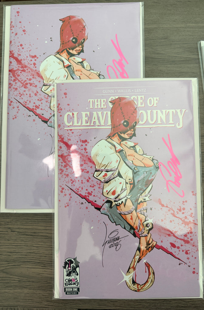 The Curse of Cleaver County #1 | MegaCon Sveta Shubina PURPLE Set 2026 | LTD 50 | SIGNED BY GARRET GUNN