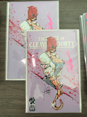 The Curse of Cleaver County #1 | MegaCon Sveta Shubina PURPLE Set 2026 | LTD 50 | SIGNED BY GARRET GUNN