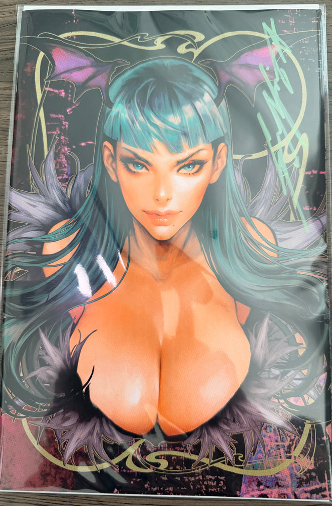 DARKSTALKERS X STREET FIGHTER HUNTER KILLERS #1 | SOZOMAIKA MEGACON | SIGNED