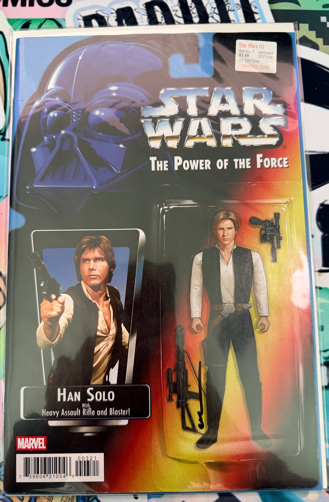 Star Wars #3 | JTC Action Figure Variant | SIGNED BY JTC