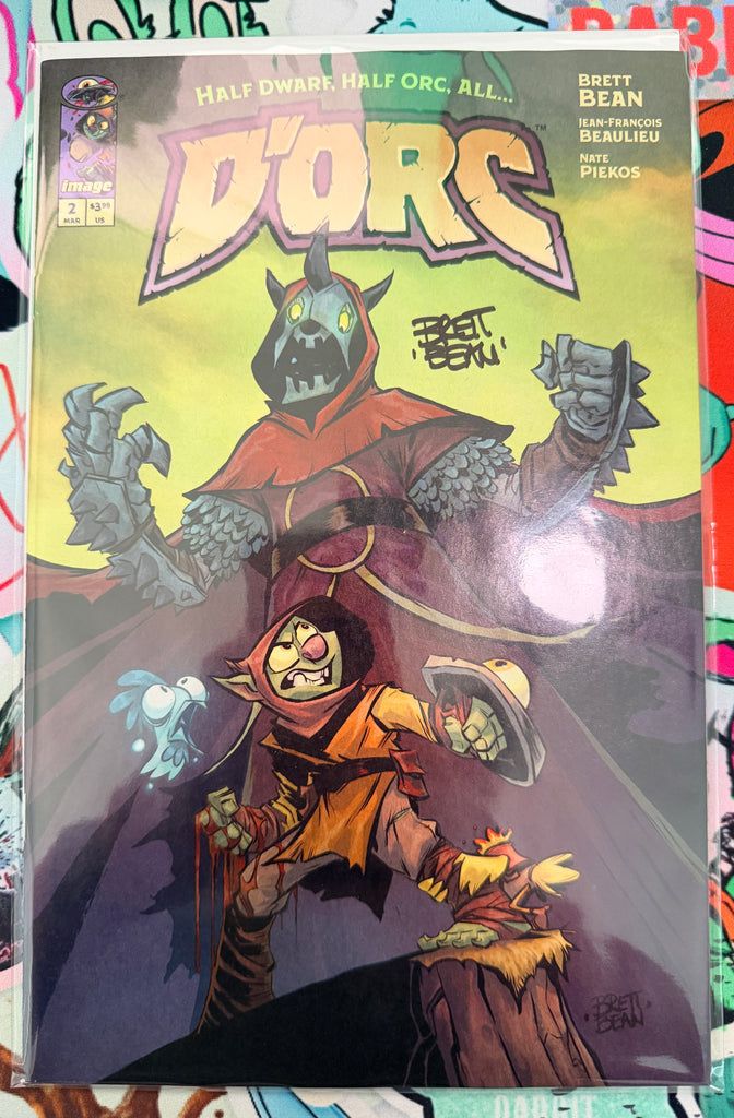 Dorc #2 Cover A Brett Bean | Signed by Brett Bean