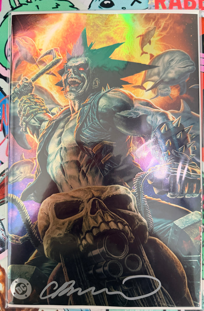 Lobo #1 Cover E Lee Bermejo Foil Variant | Signed by Lee Bermejo