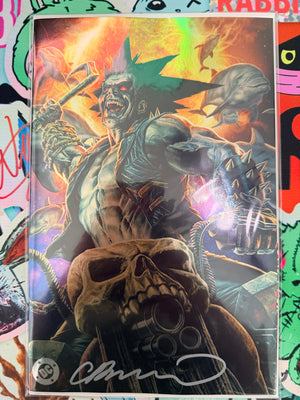 Lobo #1 Cover E Lee Bermejo Foil Variant | Signed by Lee Bermejo
