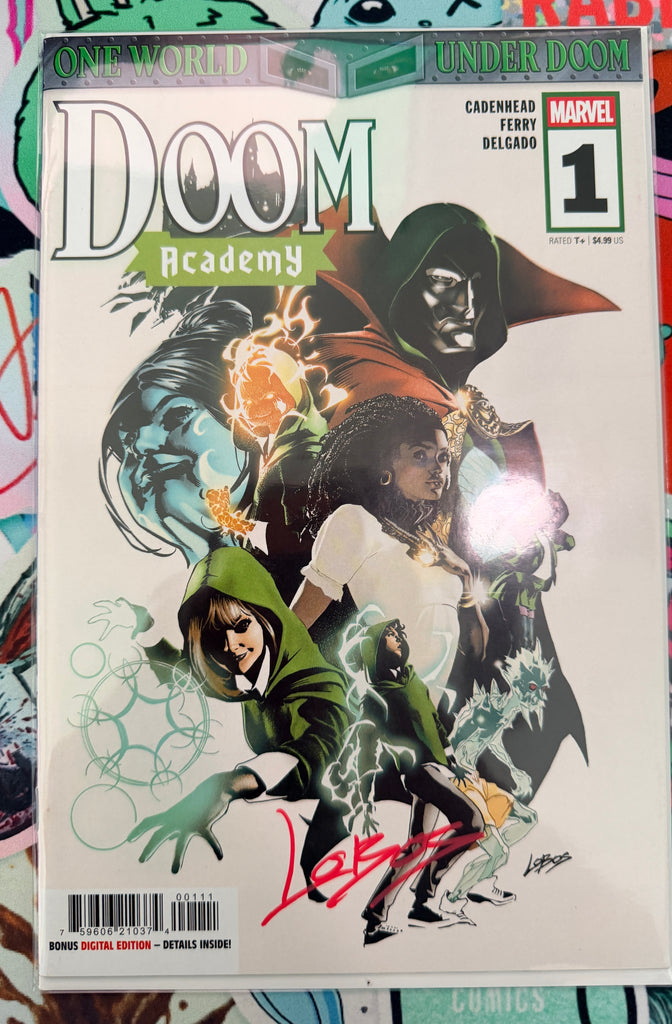 Doom Academy #1 | LOBOS | MAIN COVER | SIGNED BY LOBOS