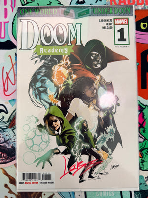 Doom Academy #1 | LOBOS | MAIN COVER | SIGNED BY LOBOS