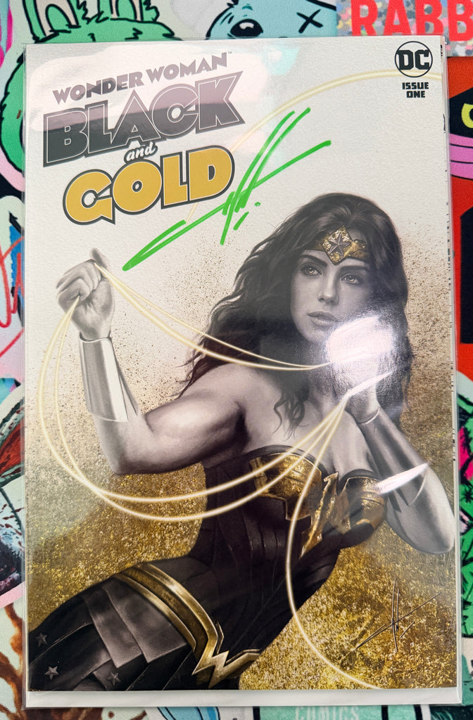 Wonder Woman Black & Gold #1  | Carla Cohen Variant | Signed By Carla Cohen