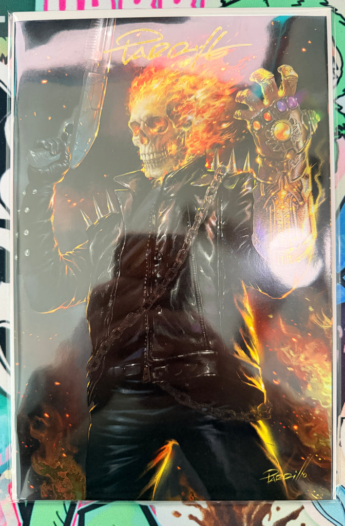 GHOST RIDER FINAL VENGEANCE #1 | PARRILLO FOIL VARIANT | RABBIT EXCLUSIVE | SIGNED BY PARRILLO