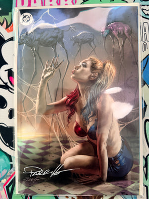 GNORTS SWIMSUIT #1 | PARRILLO MEGACON HARLEY QUINN VARIANT | SIGNED BY PARRILLO