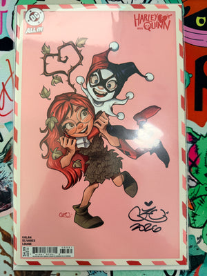 Harley Quinn #59 Cover E Chrissie Zullo Valentines Day Variant | Signed by Chrissie Zullo