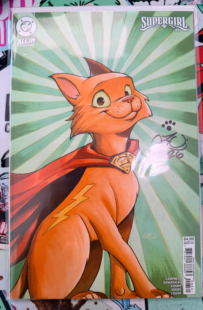 Supergirl #5 Cover C Chrissie Zullo Variant | Signed by Chrissie Zullo