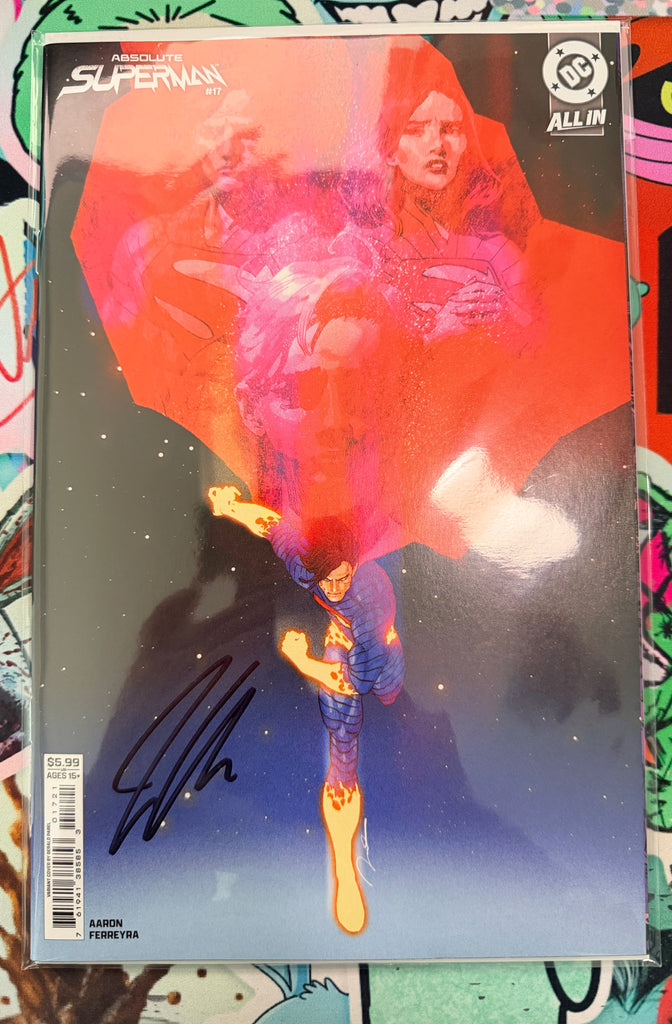Absolute Superman #17 Cover B Gerald Parel Variant | Signed by Jason Aaron