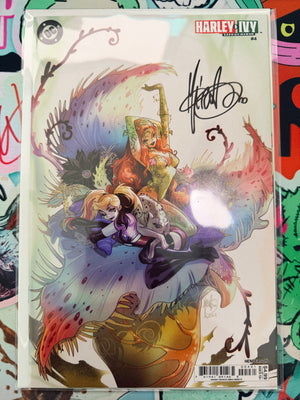 Harley And Ivy Life And Crimes #4 (Of 6) Cover C Mirka Andolfo Variant | Signed by Mirka