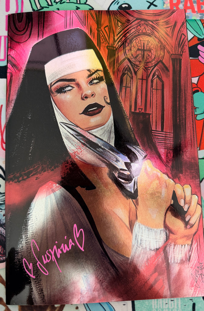 MARIAN HERETIC #1 | SUSPIRIA VILCHEZ FOIL VIRGIN VARIANT | SIGNED