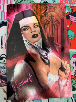 MARIAN HERETIC #1 | SUSPIRIA VILCHEZ FOIL VIRGIN VARIANT | SIGNED