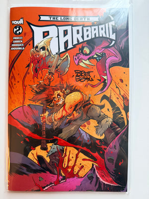 Barbaric The Long Death #2 | Brett Bean Variant | Signed by Brett Bean