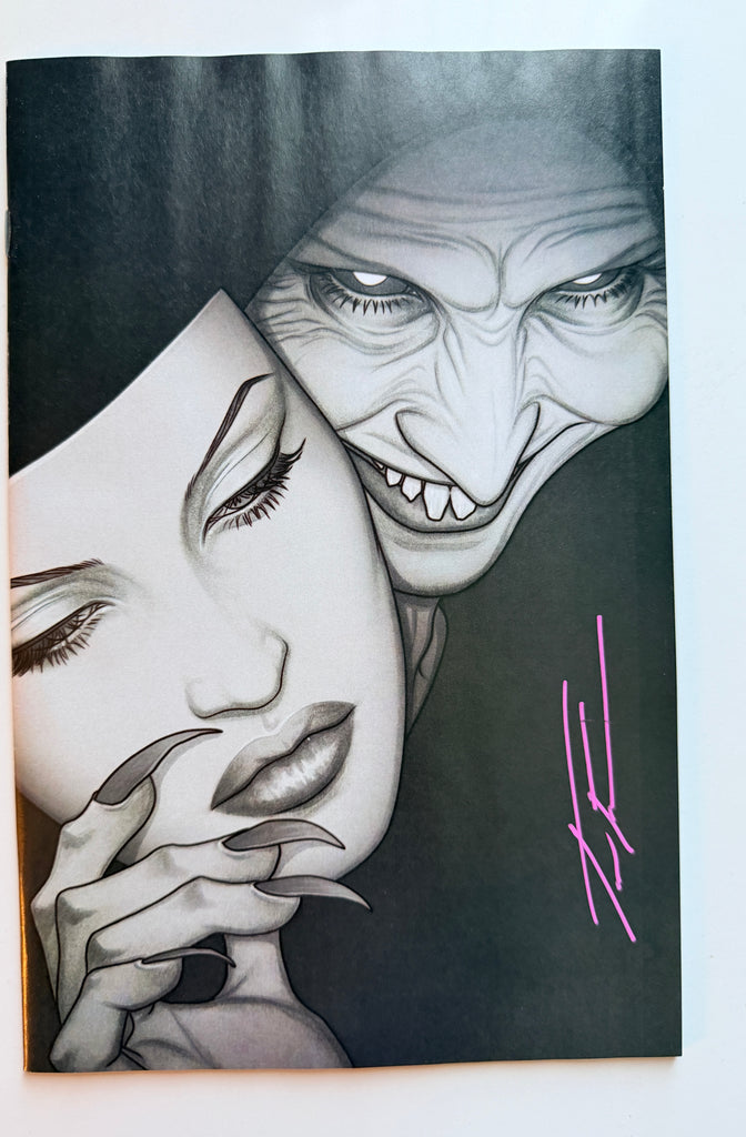 Hello Darkness #18 | Frison Blind Bag BW Variant | Signed by Jenny Frison