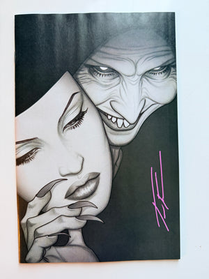 Hello Darkness #18 | Frison Blind Bag BW Variant | Signed by Jenny Frison