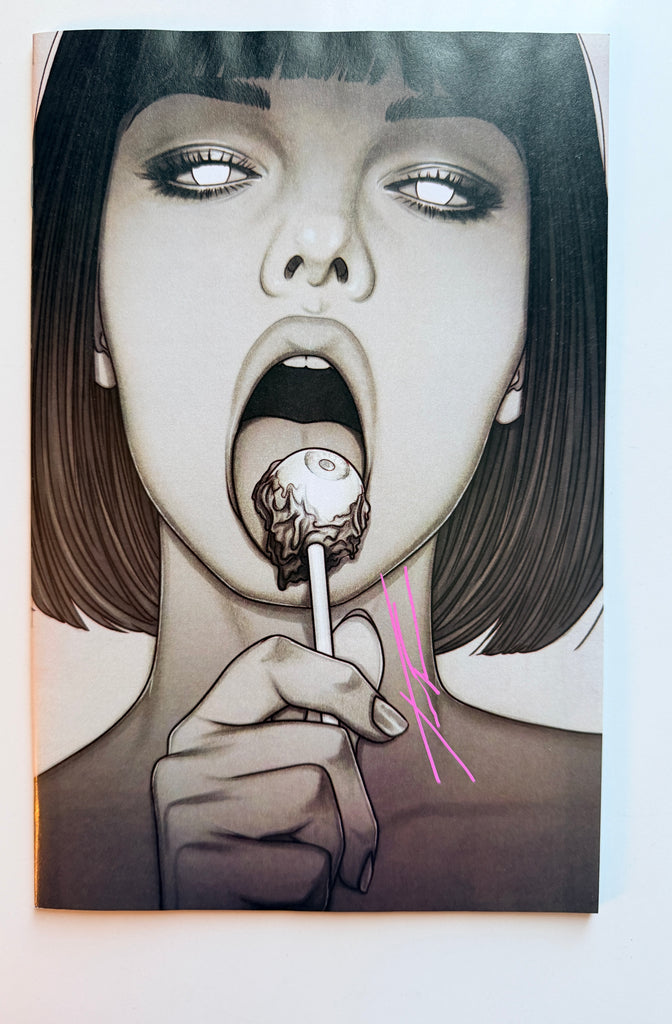 Hello Darkness #17 | Frison Blind Bag BW Variant | Signed by Jenny Frison