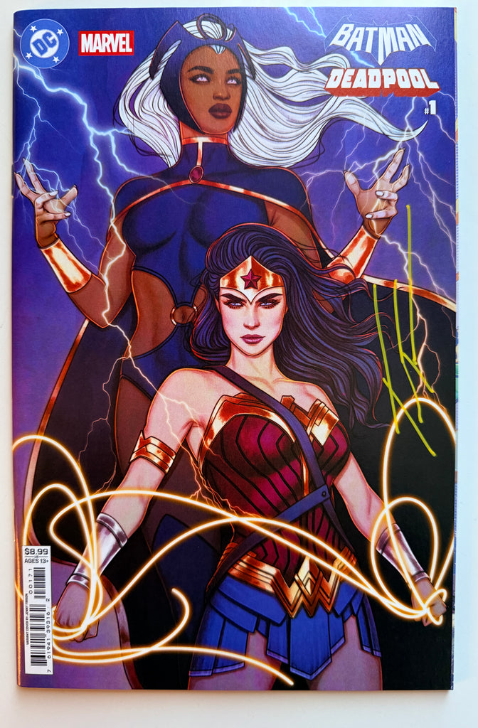 DC Marvel Batman Deadpool #Cover H Jenny Frison Variant | Signed by Jenny Frison