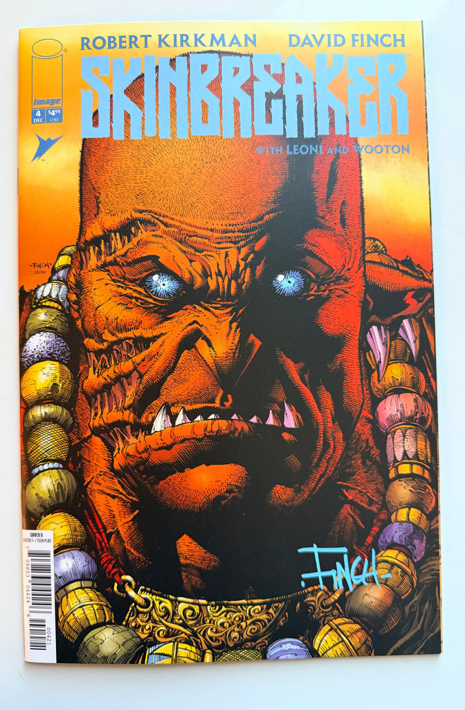 Skinbreaker #4 Cover B David Finch Portrait Variant | Signed by David Finch