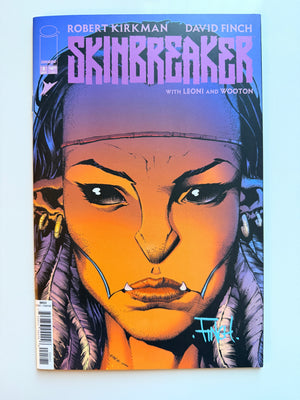 Skinbreaker #5 Cover B David Finch & Annalisa Leoni Portrait Variant | Signed by David Finch