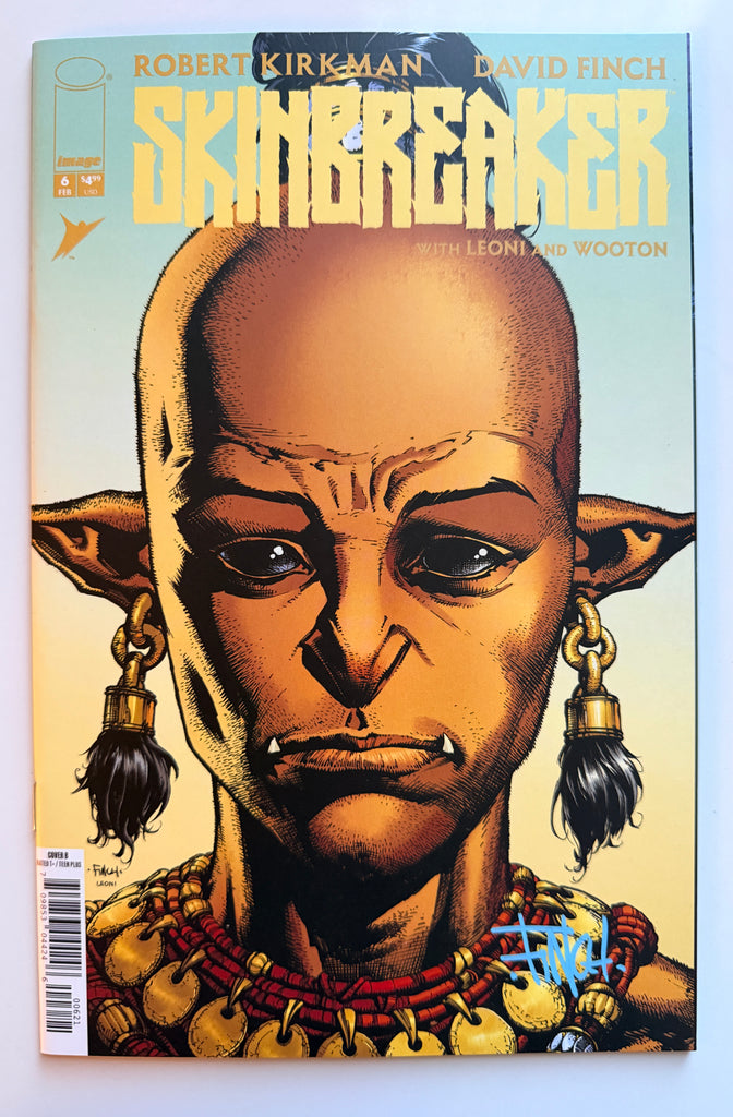 Skinbreaker #6 Cover B David Finch & Annalisa Leoni Portrait Variant | Signed by David Finch