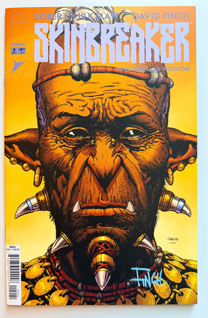 Skinbreaker #2 Cover B David Finch Portrait Variant | Signed by David Finch