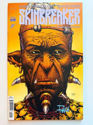 Skinbreaker #2 Cover B David Finch Portrait Variant | Signed by David Finch