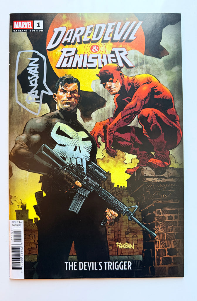 Daredevil/Punisher: The Devil's Trigger #1 Dan Panosian Variant | Signed by Dan Panosian