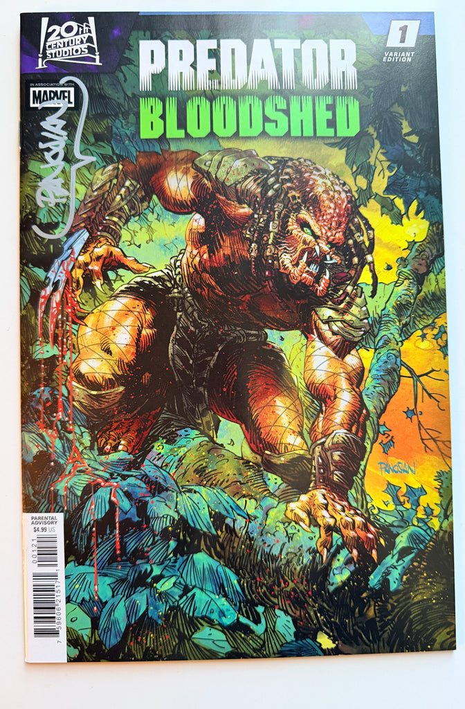 Predator: Bloodshed #1 | Dan Panosian Variant | Signed by Dan Panosian