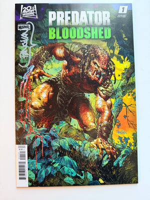 Predator: Bloodshed #1 | Dan Panosian Variant | Signed by Dan Panosian
