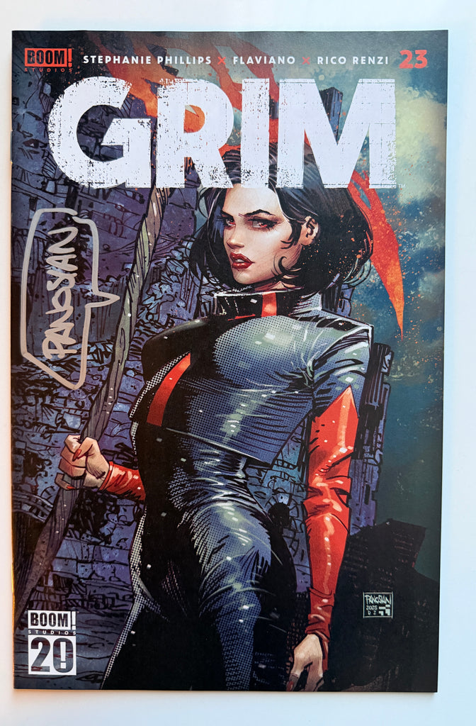 Grim #23 | C Boom 20th Anniversary Variant (Dressed, Panosian) | Signed by Dan Panosian