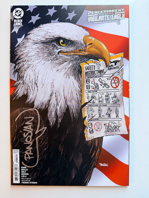 Vigilante Eagly Double Feature #1 (Of 5) | Cover B Dan Panosian Variant | Signed by Dan Panosian