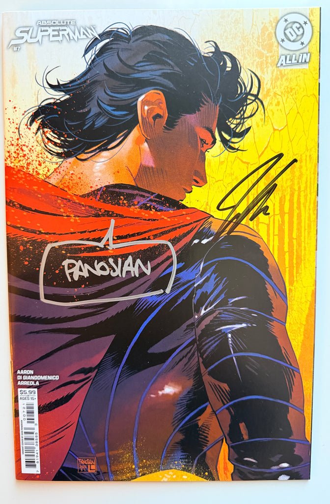 Absolute Superman #7 | Cover B Dan Panosian Card Stock Variant | 2x Signed