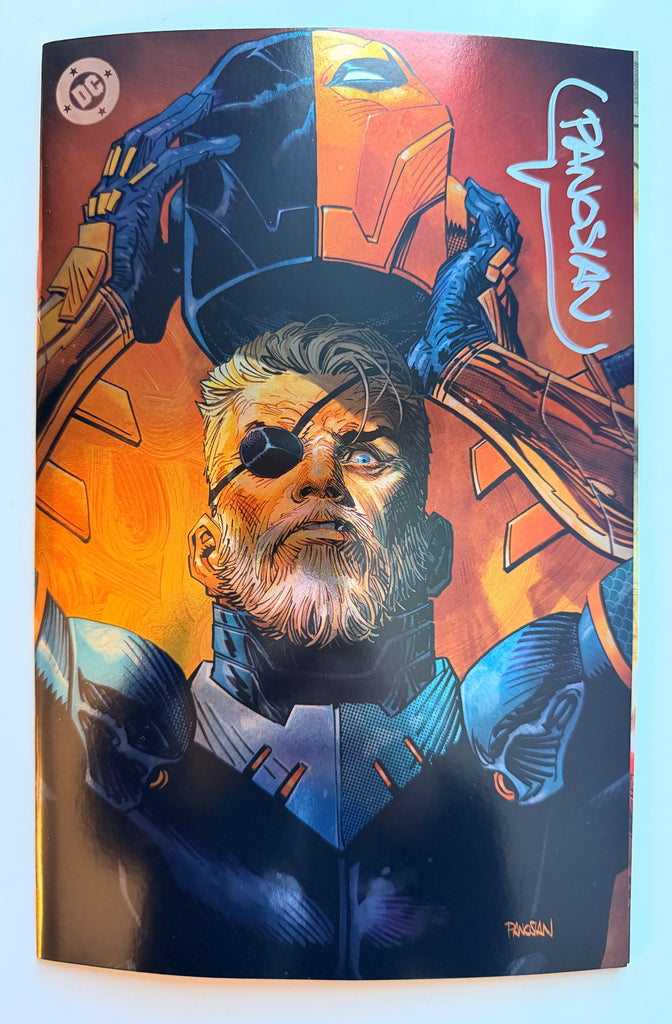 Deathstroke The Terminator #1 Cover E Dan Panosian Foil Variant | Signed by Dan Panosian