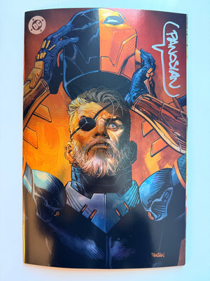 Deathstroke The Terminator #1 Cover E Dan Panosian Foil Variant | Signed by Dan Panosian