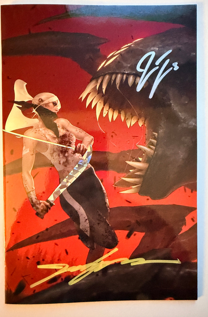 Something is Killing the Children #1 | Jeehyung Lee Megacon Spot Foil | 2x Signed