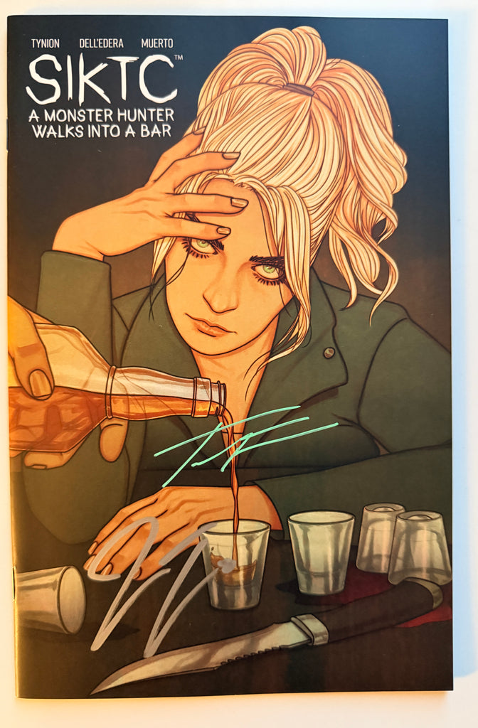 SIKTC A Monster Hunter Walks into A Bar #1 | Jenny Frison Variant | 2x Signed