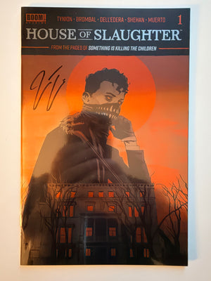House of Slaughter #1 | 1:10 Ratio Red Foil | Signed by James Tynion