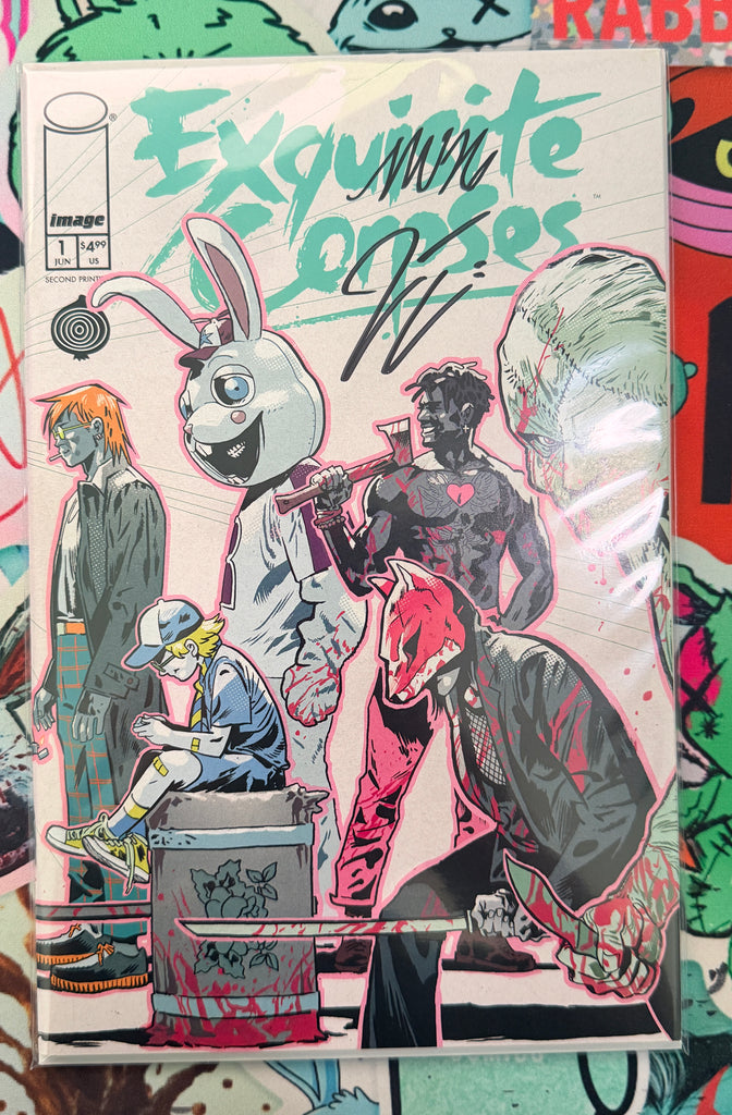 Exquisite Corpses #1 | 2nd Print Cover A Michael Walsh (Mature) | 2x Signed
