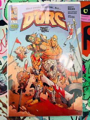 Dorc #2 Cover C Brett Bean Invincible Team Up Variant | Signed By Brett Bean