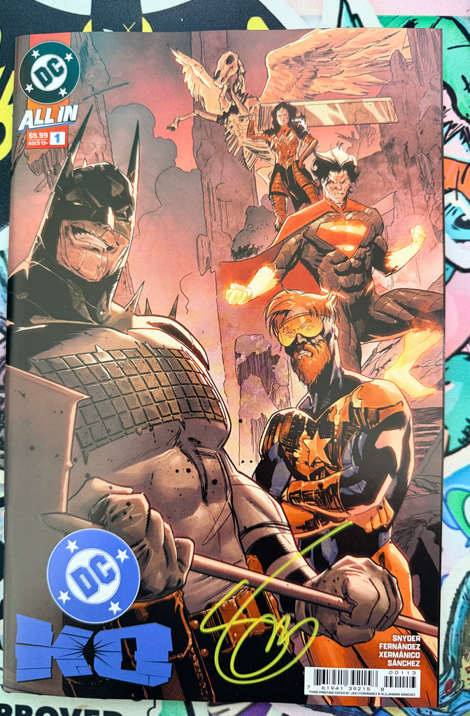 DC K.O. #1 (Of 5) 3rd Print | Signed by Scott Snyder