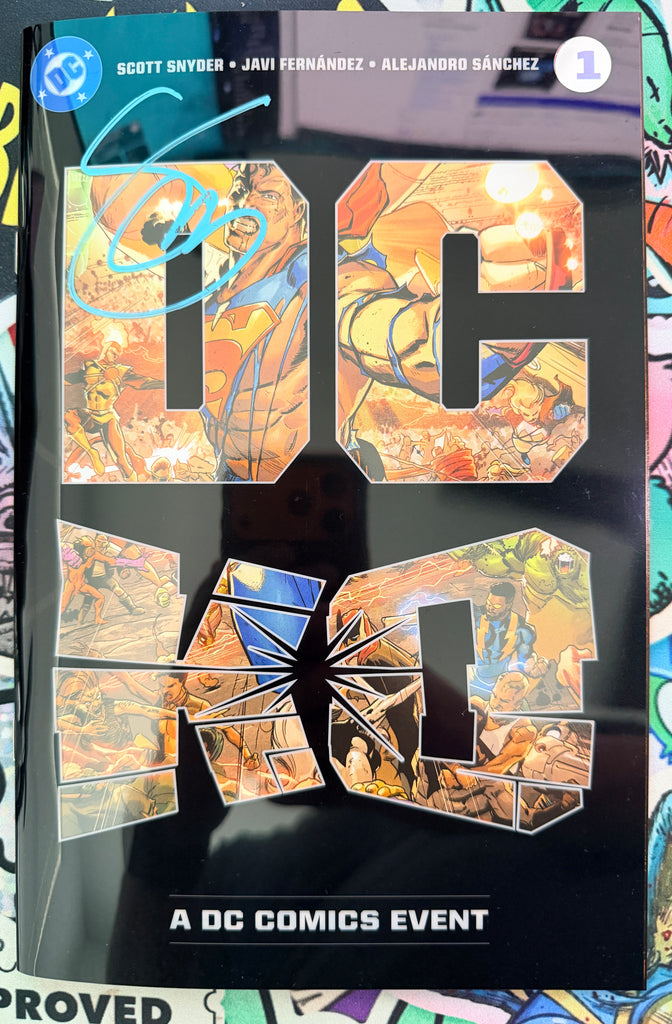 DC K.O. #1 (Of 5) Cover A Javier Fernandez Acetate | Signed by Scott Snyder